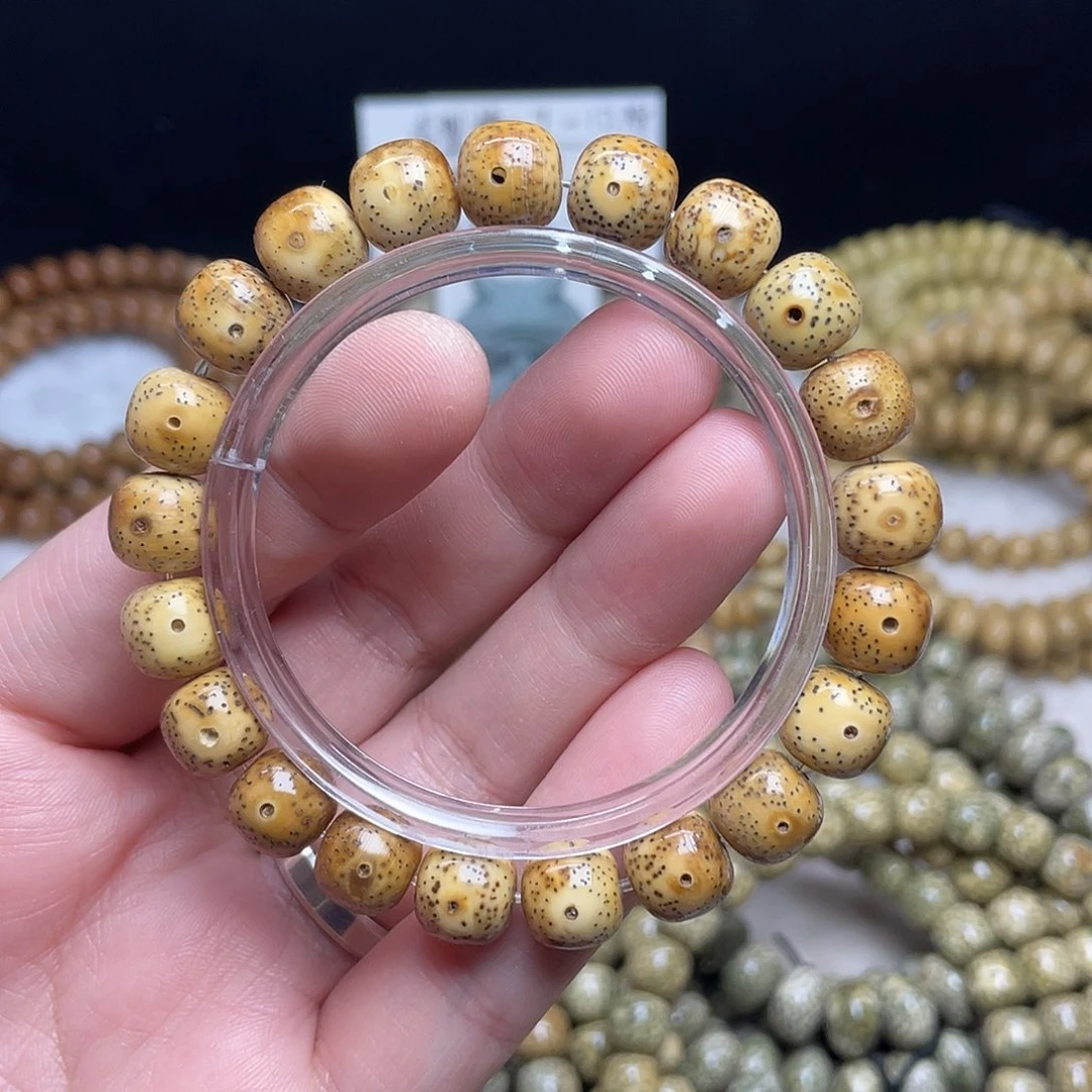 千***听吊坠星月菩提11尺寸，陈籽虎皮