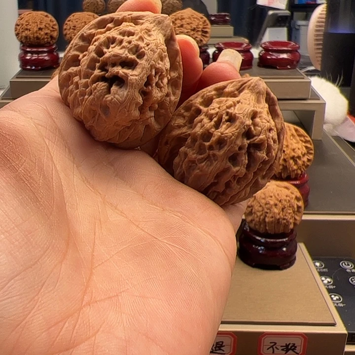 文玩核桃把件35 秤砣 c-005