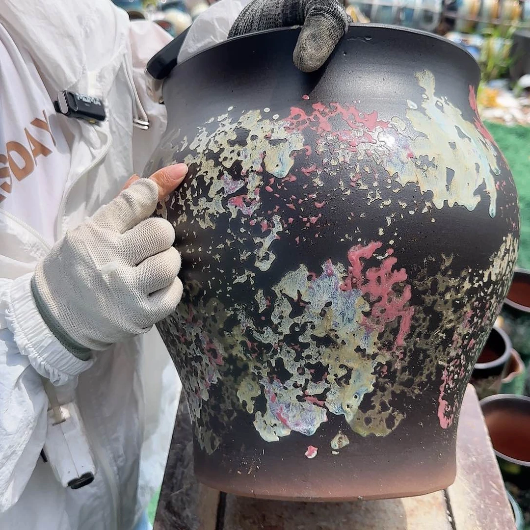 紫砂花盆王嫂花盆0630-792高31口25