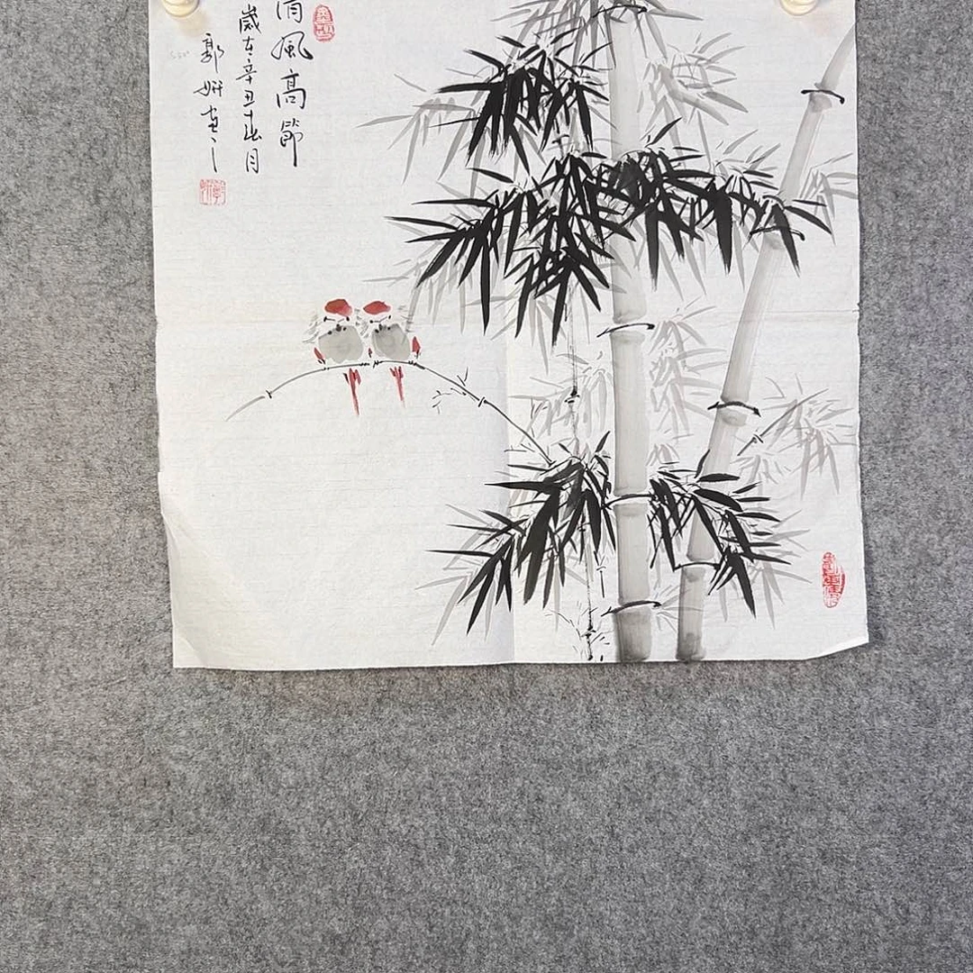 国画356 花鸟在此处飞翔也不
