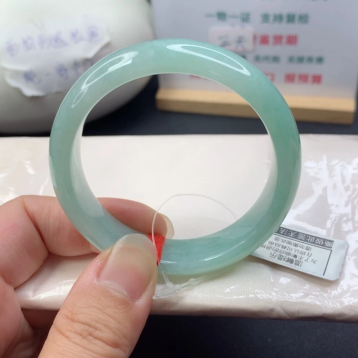 未镶嵌手镯翡翠5253