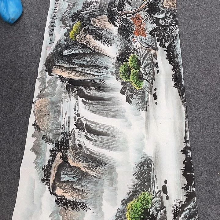 国画今天上午作品展示