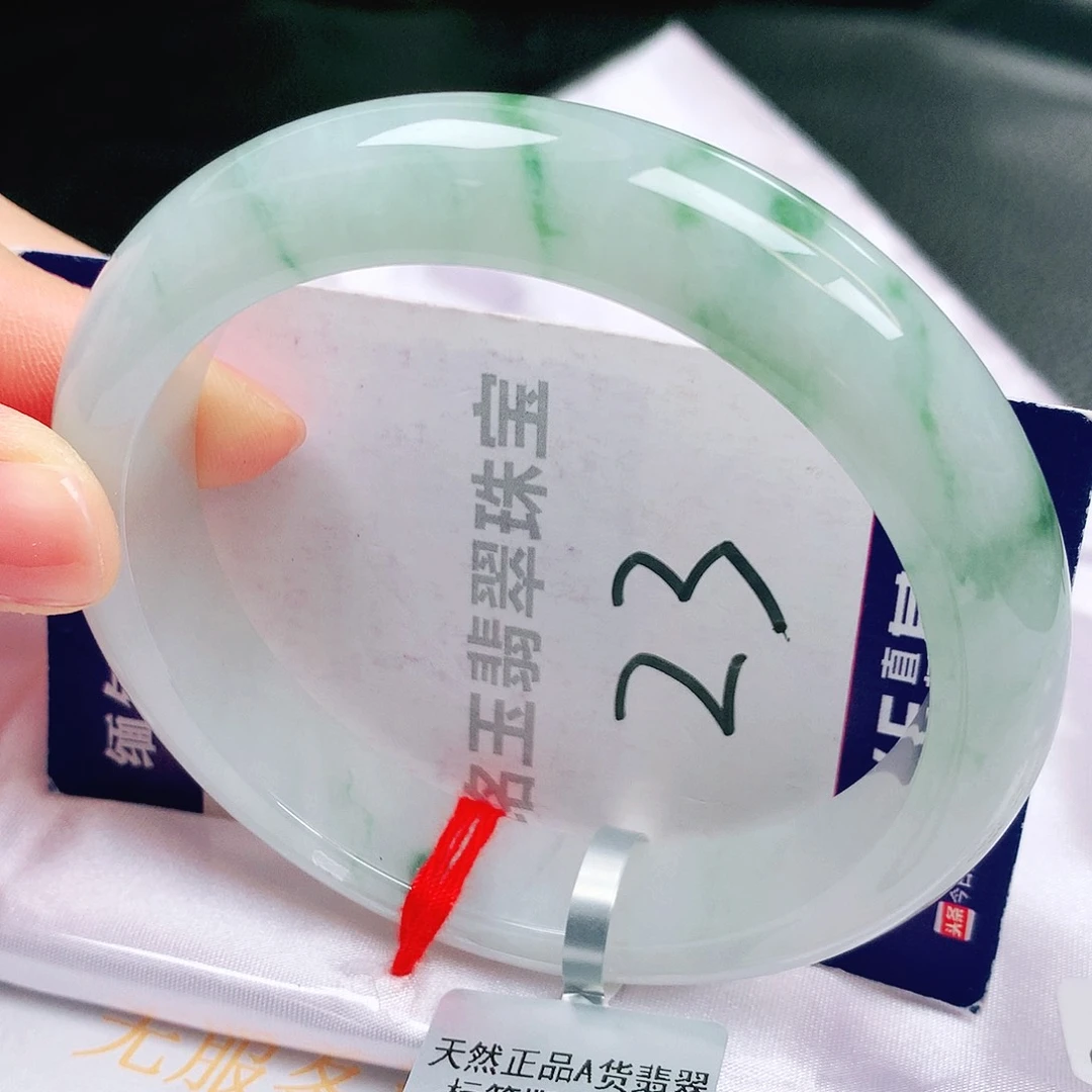 翡翠未镶嵌手镯缅甸天然a货翡翠手镯