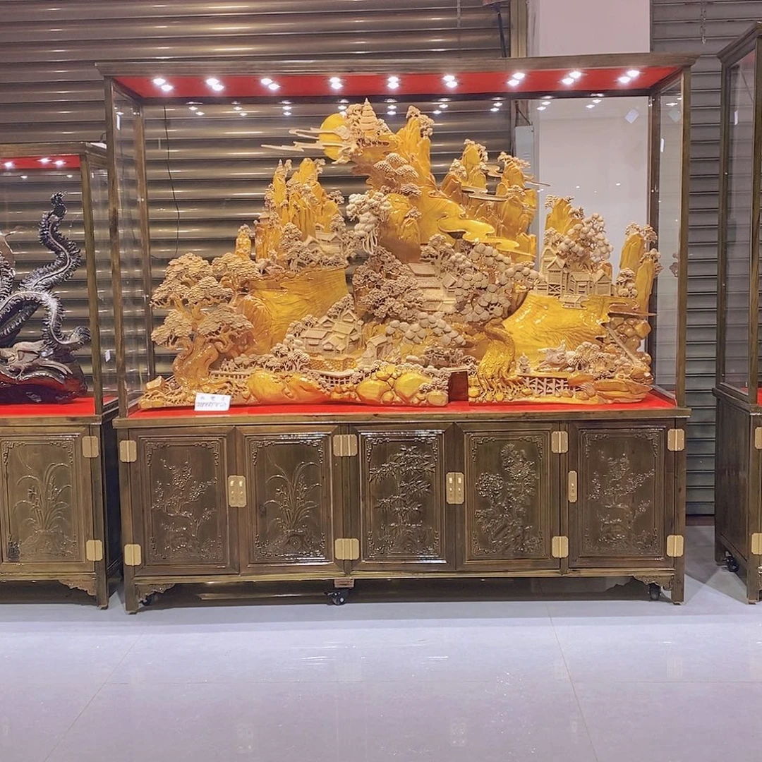 金丝楠?****?金丝楠小叶桢楠摆件