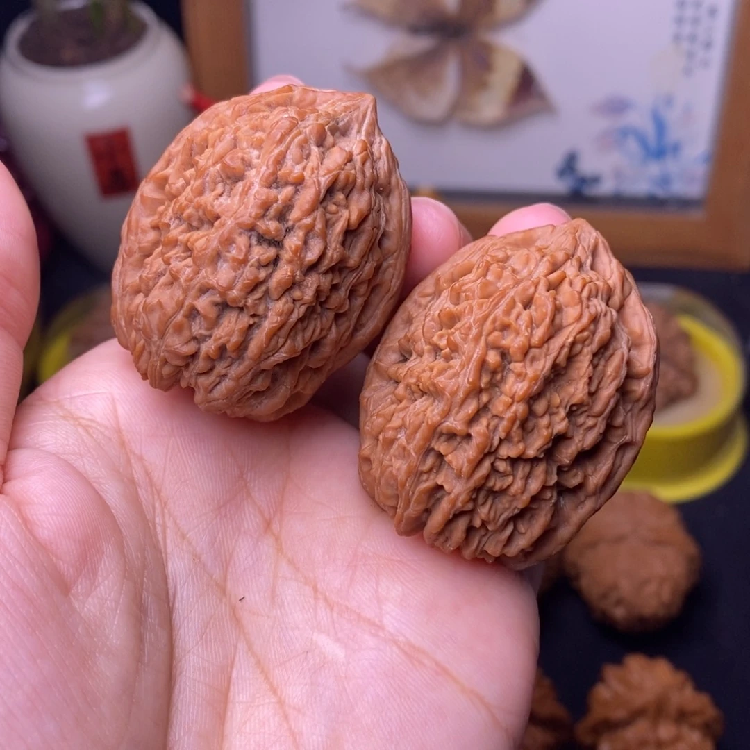 把件文玩核桃35.5大蒜头