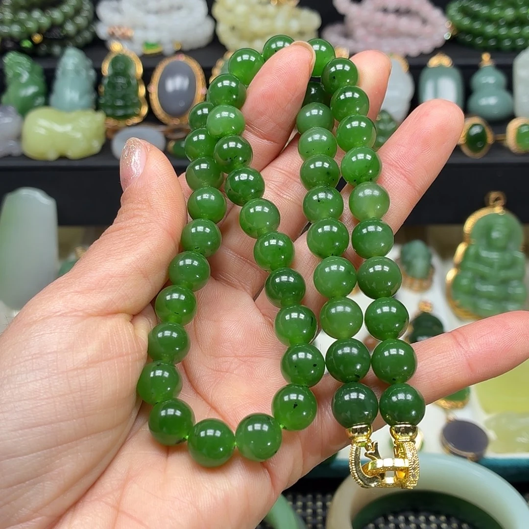 和田玉未镶嵌颈饰10