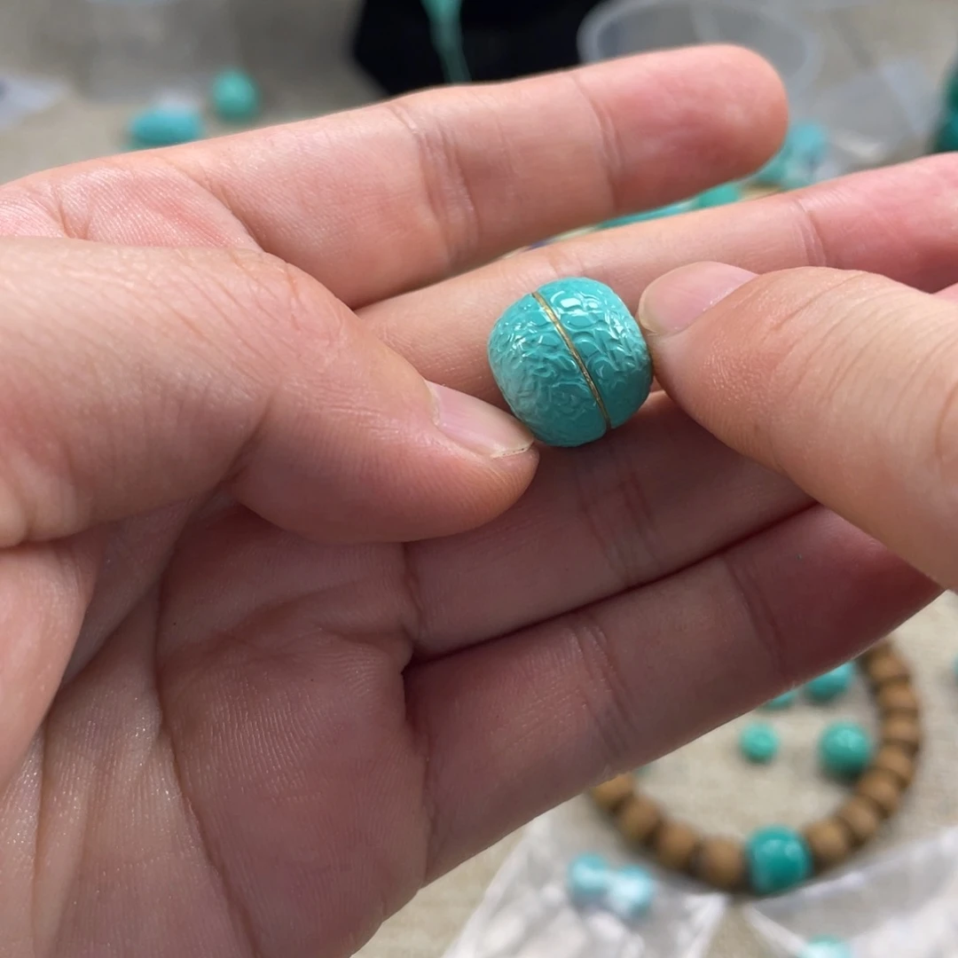 原生态湖北矿小配饰，直径14