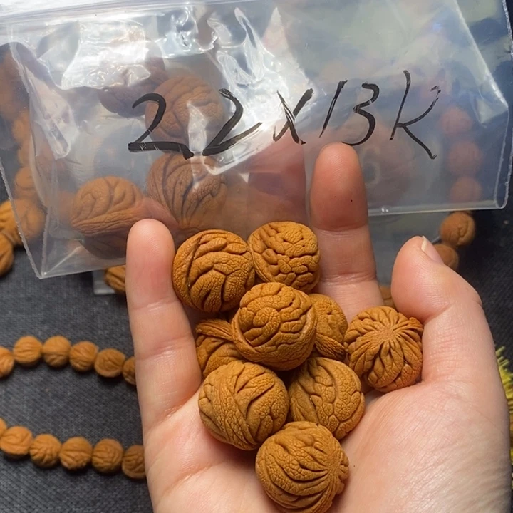 桃核吊坠秦岭山野生桃核