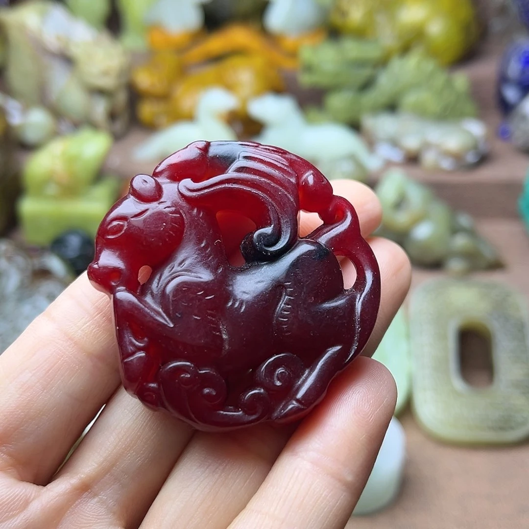 白玉菩提吊坠99。