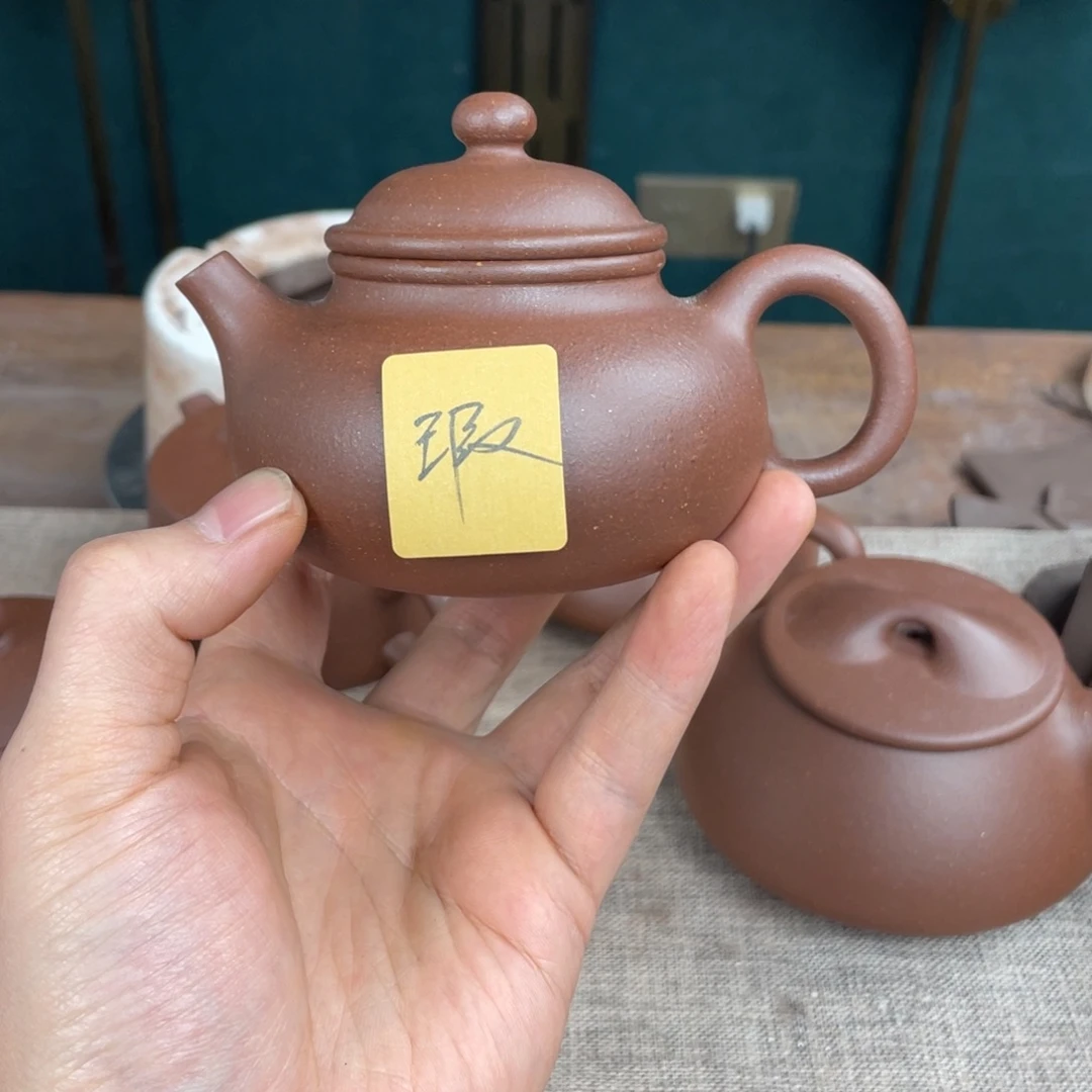 道***然底槽青茶杯宜兴紫砂工艺