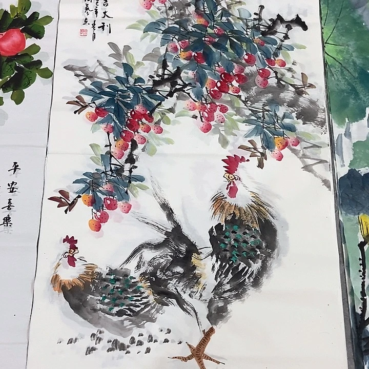 小周画廊的直播间