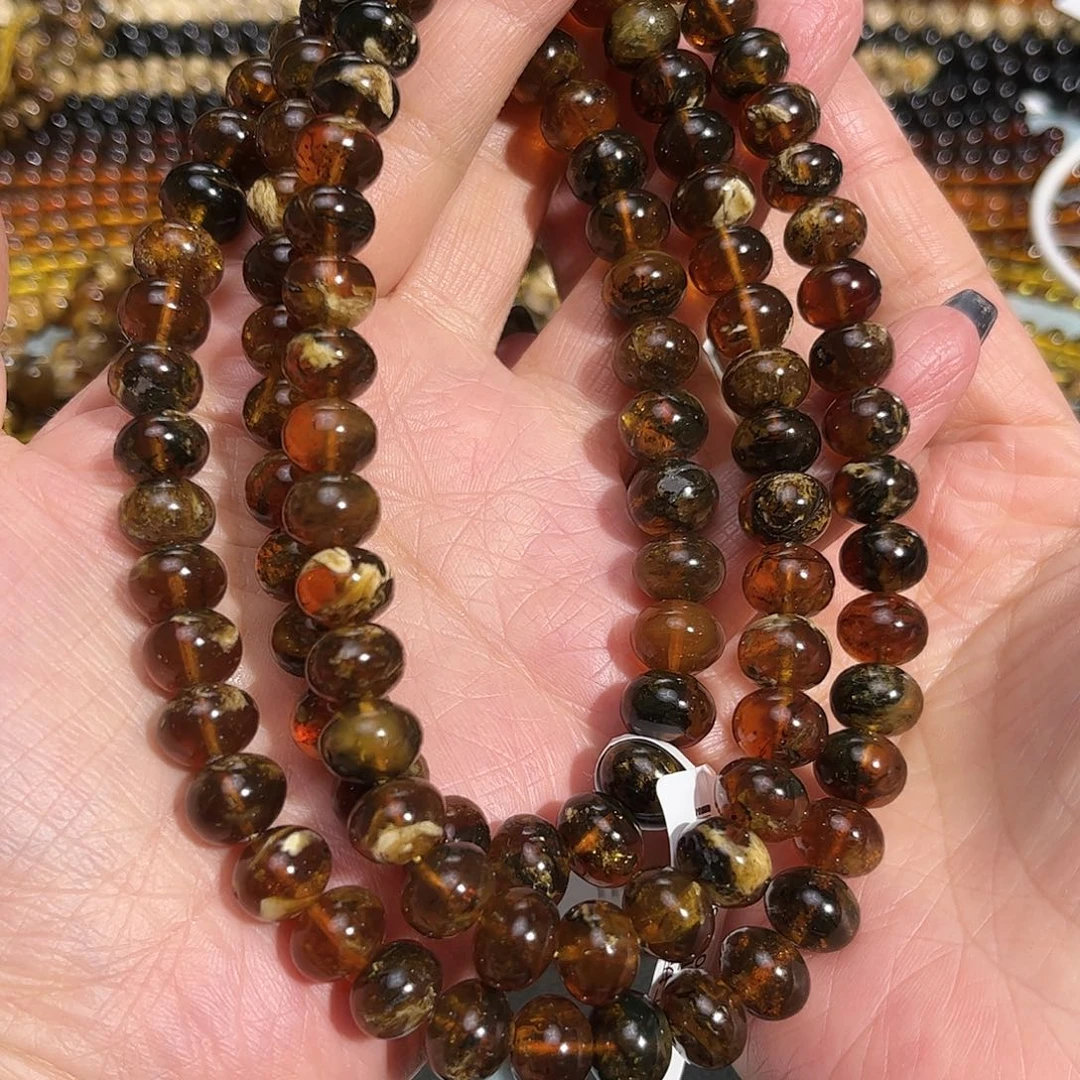 未镶嵌琥珀裸石撫順琥珀20736十