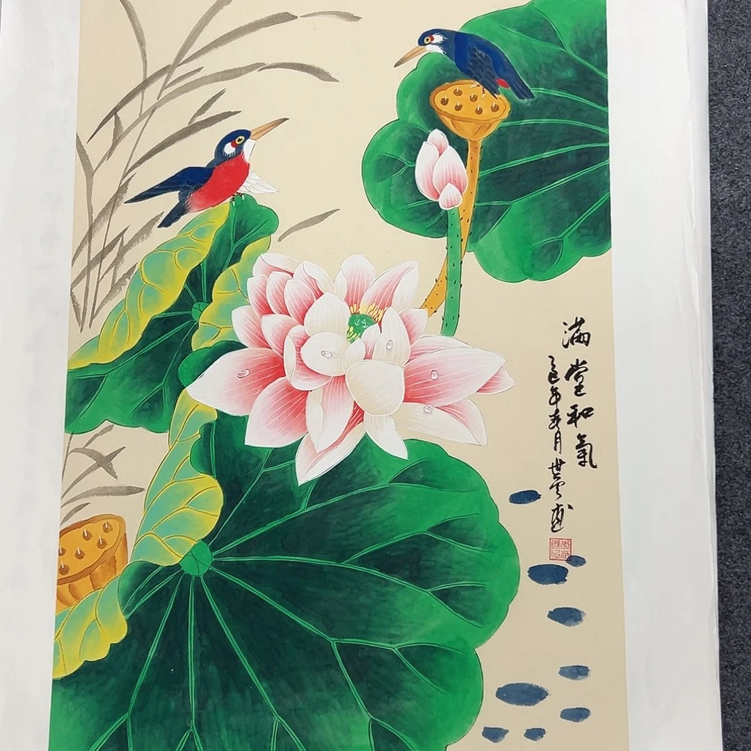 国画手绘国画大捡漏