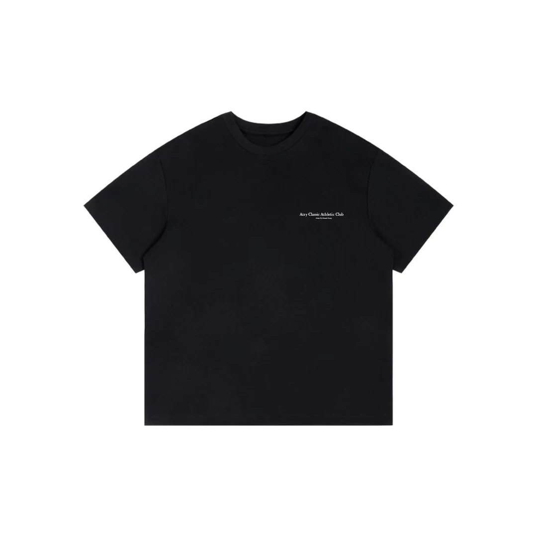 618美式复古潮流字母标语短袖（直播实物为主）