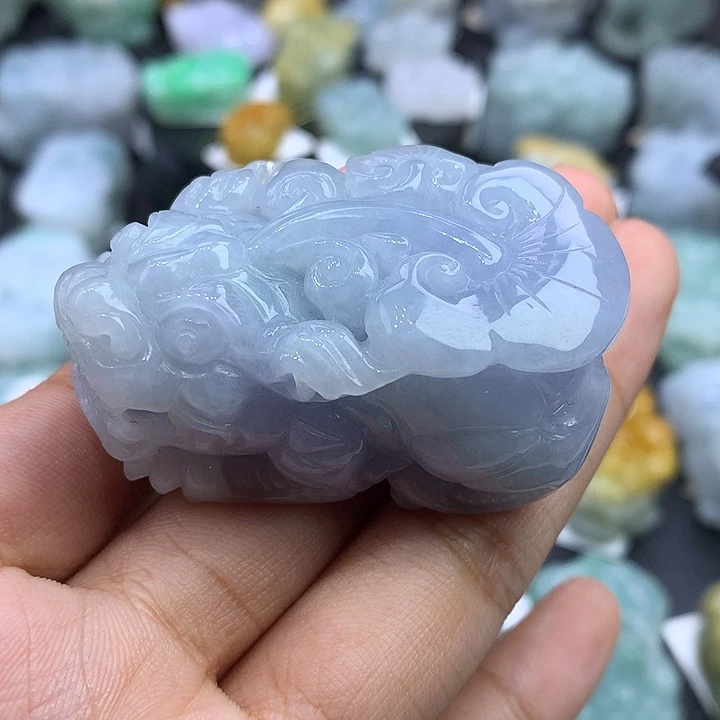 翡翠未镶嵌颈饰天然缅甸翡翠