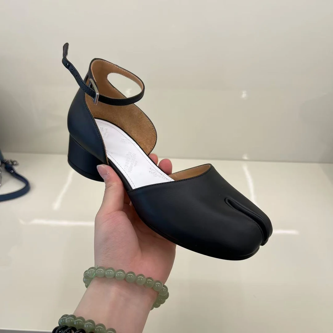 未使用 Maison Margiela/梅森马吉拉 /七七分趾高跟鞋