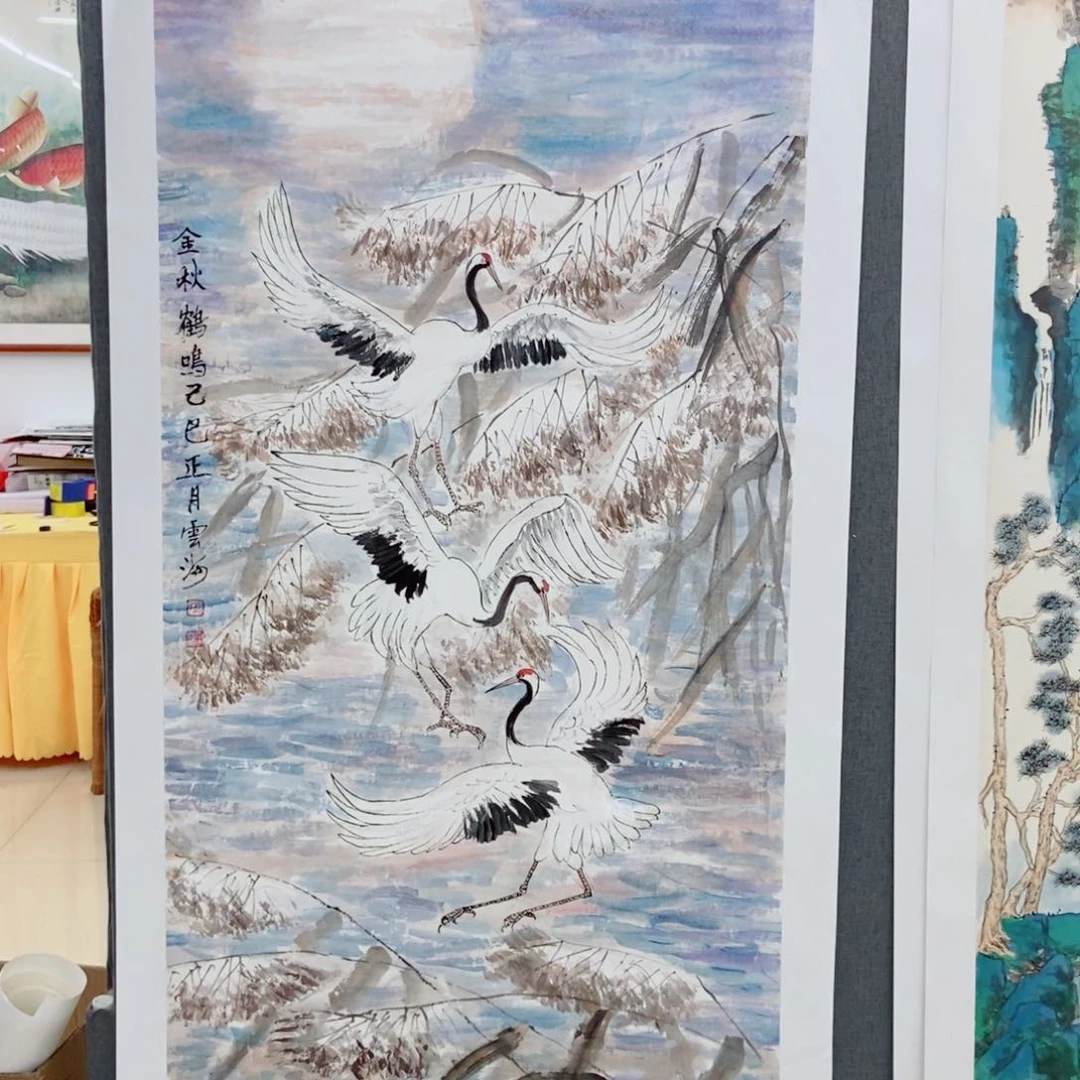 用***8国画手写手绘国画作品77
