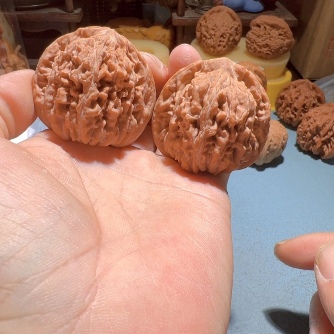 文玩核桃把件四座楼44