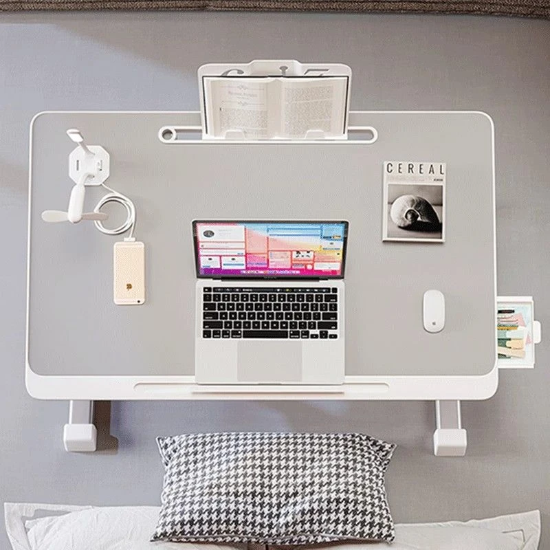 新疆西藏包邮全品屋办公电脑桌可升降床上小桌子折叠书桌简易宿舍