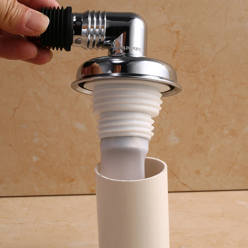 潜水艇洗衣机两用专用接头三通排水管防溢水器卫生间下水道防臭盖