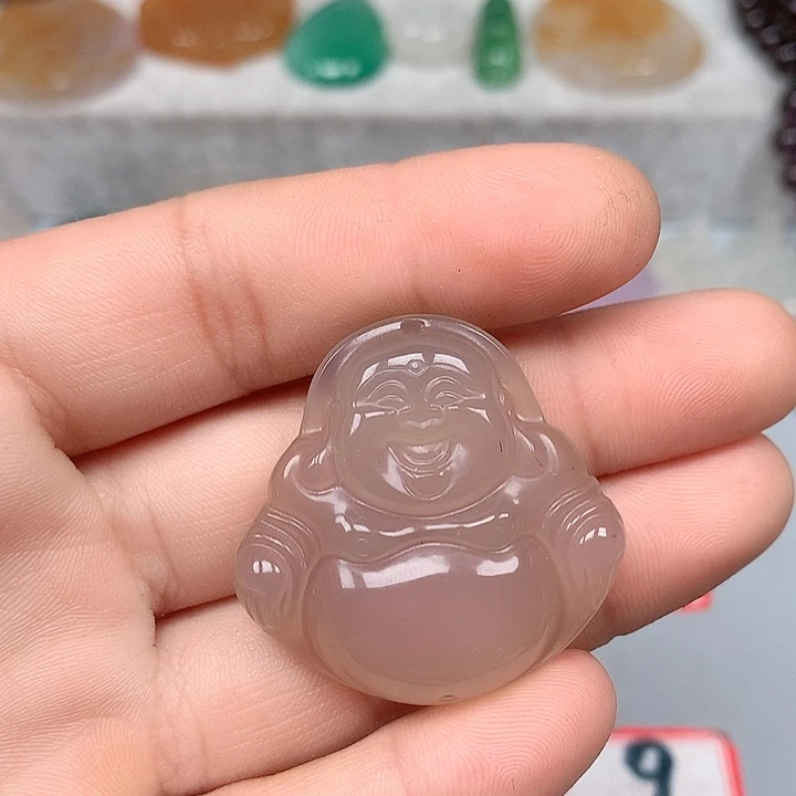 玛瑙/玉髓颈饰未镶嵌小**鱼