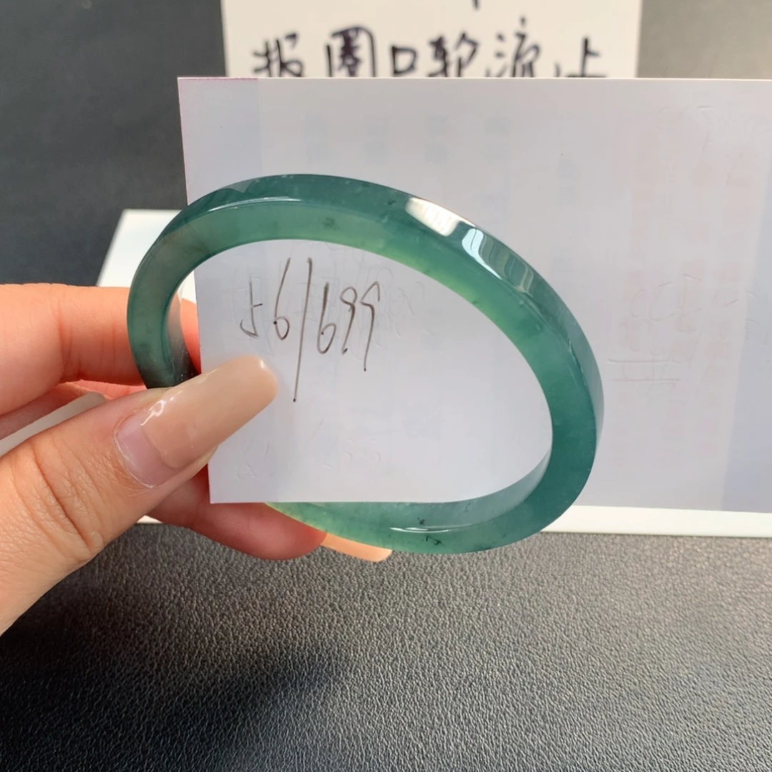 翡翠未镶嵌手镯天然翡翠