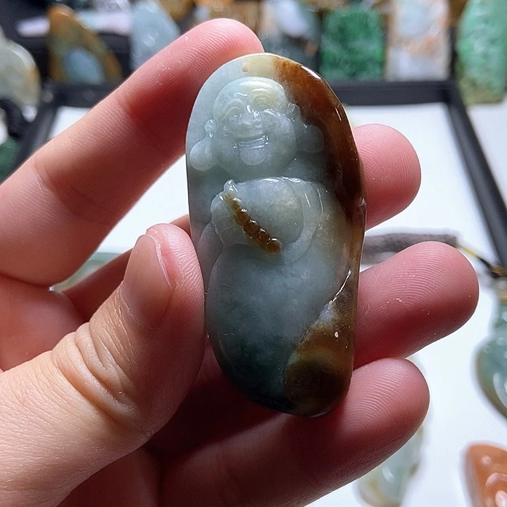 翡翠未镶嵌颈饰翡翠a货