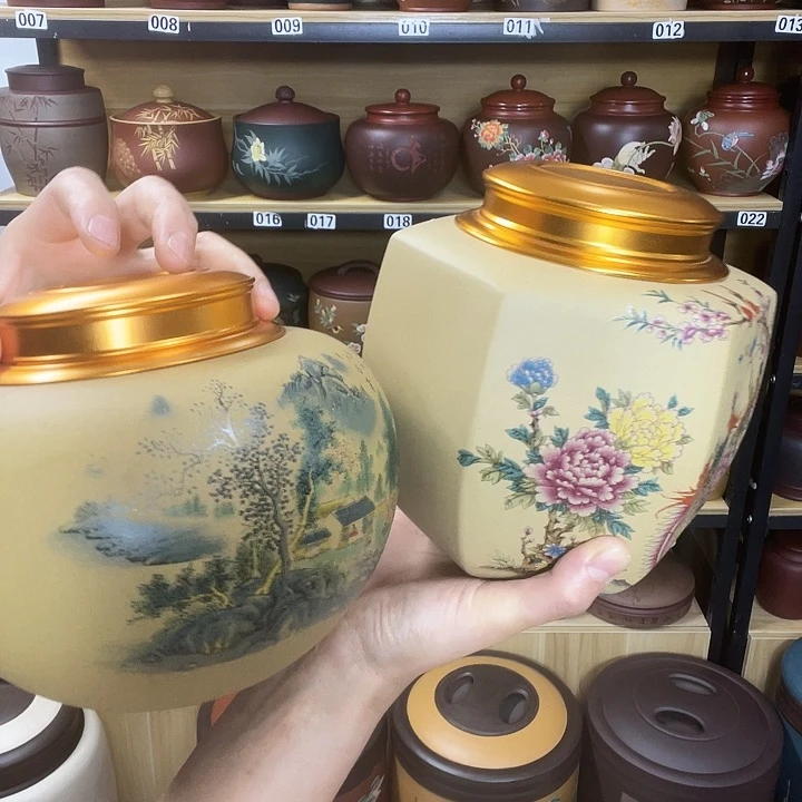紫砂茶叶罐紫砂茶叶罐