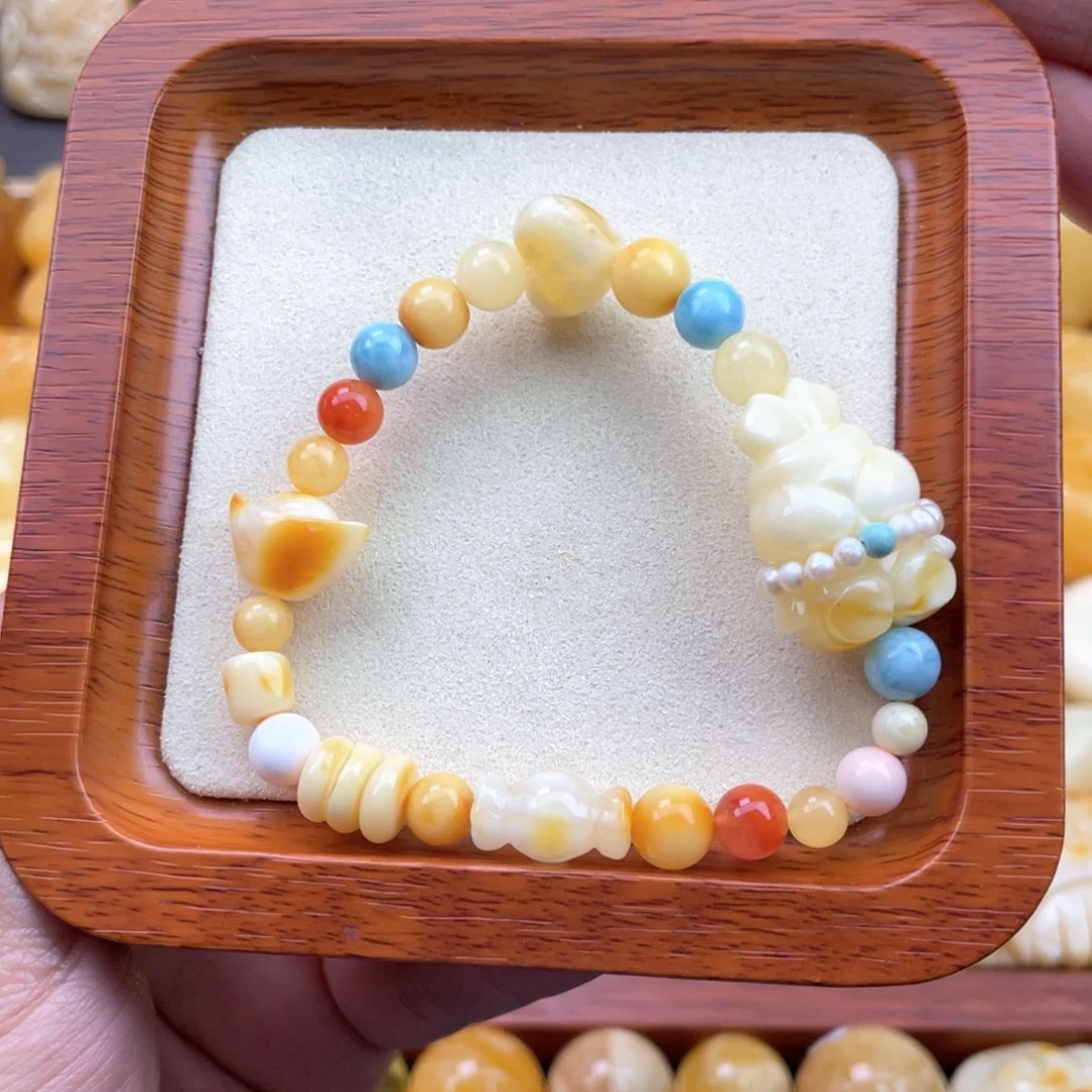 未镶嵌琥珀裸石蜜蜡