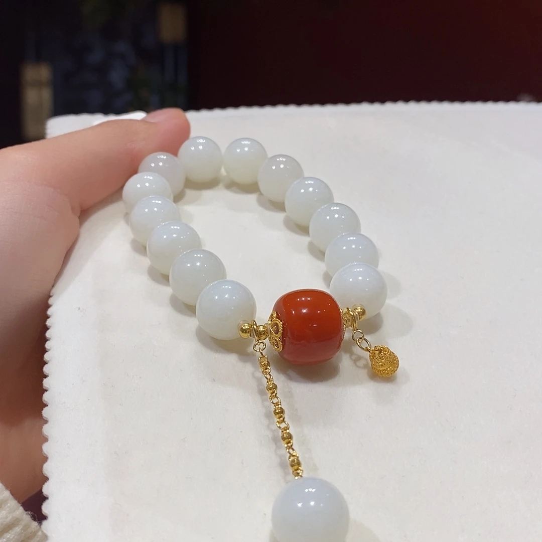 和田玉未镶嵌手串