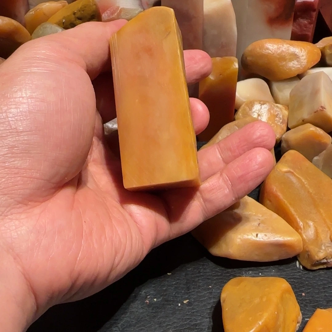 天***风老挝石老挝田黄，老挝，