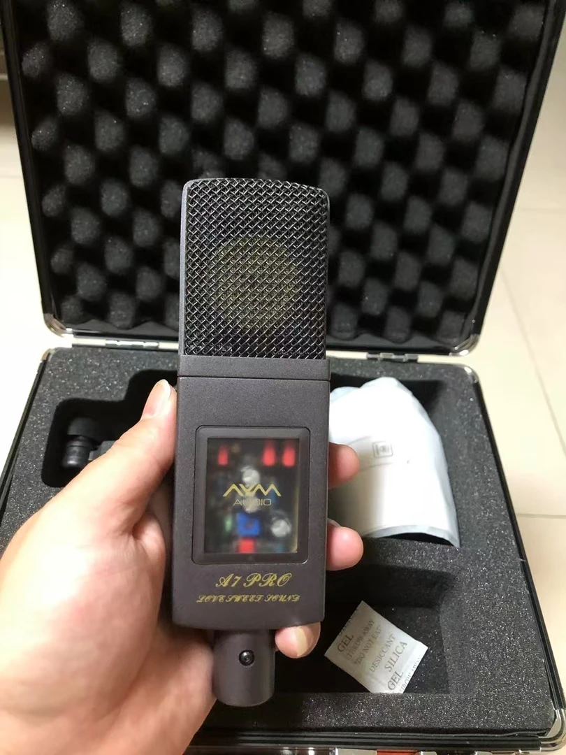 准新品  仅拆封AYM a7pro大振膜电容麦克风
