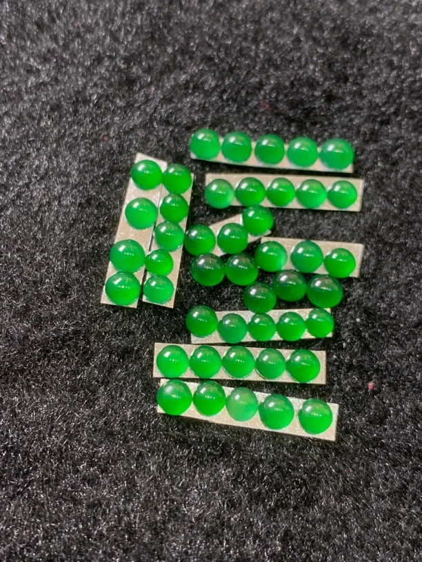 天然翡翠蛋面裸石可设计镶嵌胸针戒指多样性发一个