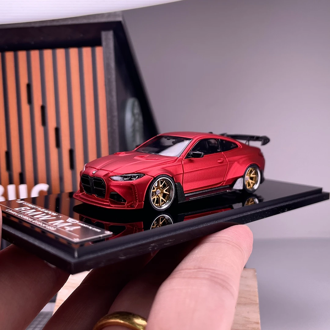 【壹童现货】SW 1:64 宝马M4 磨砂红 合金汽车模型