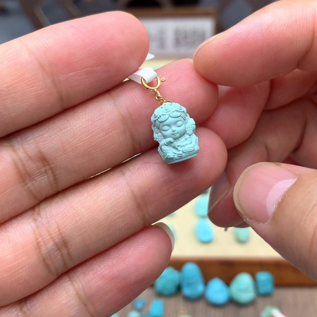 绿松石未镶嵌21配饰