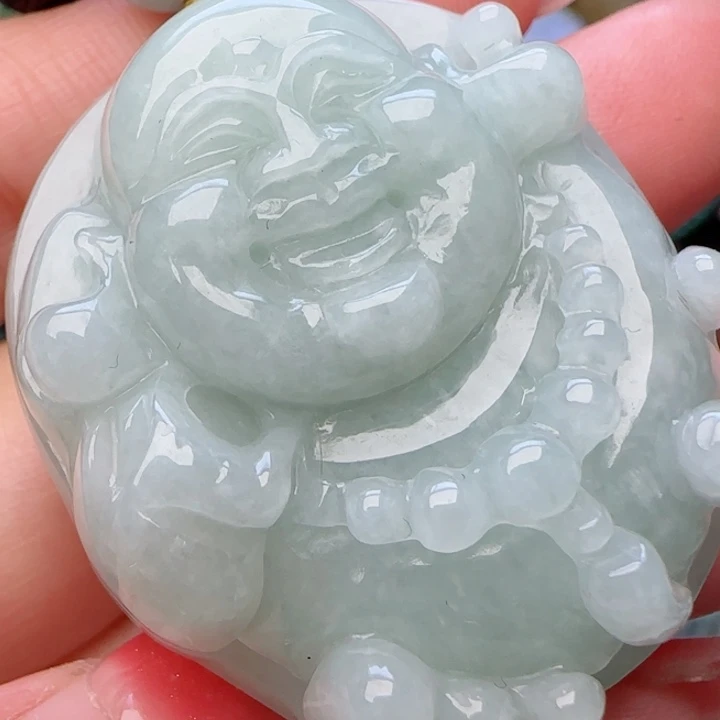 翡翠颈饰未镶嵌天然A货77