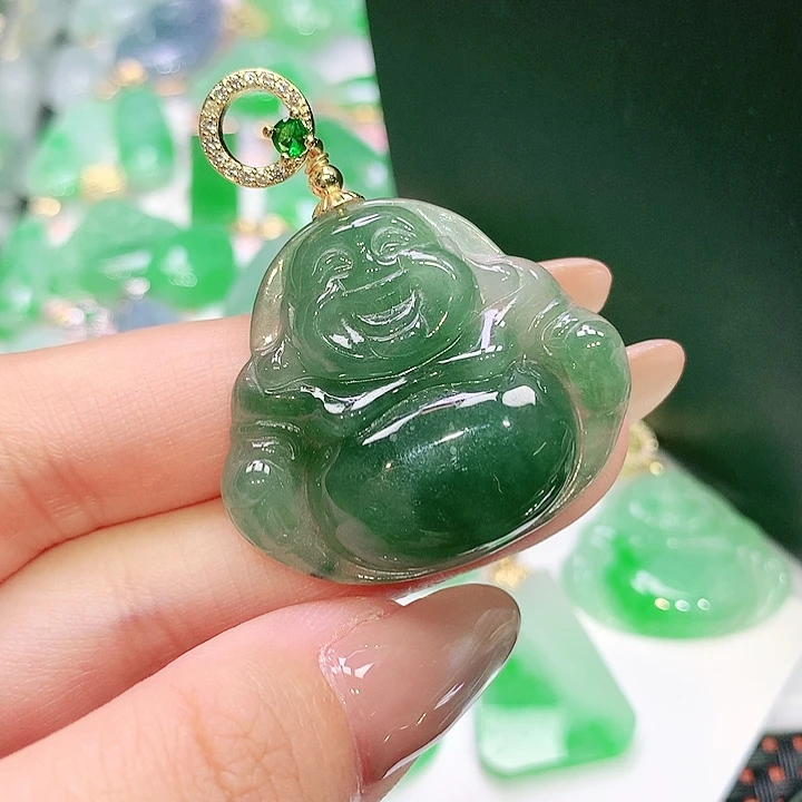 颈饰未镶嵌翡翠翡翠