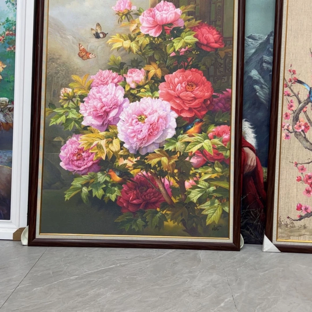 【闪购商品】书法笃**觉油画作品展的设计师设计风格