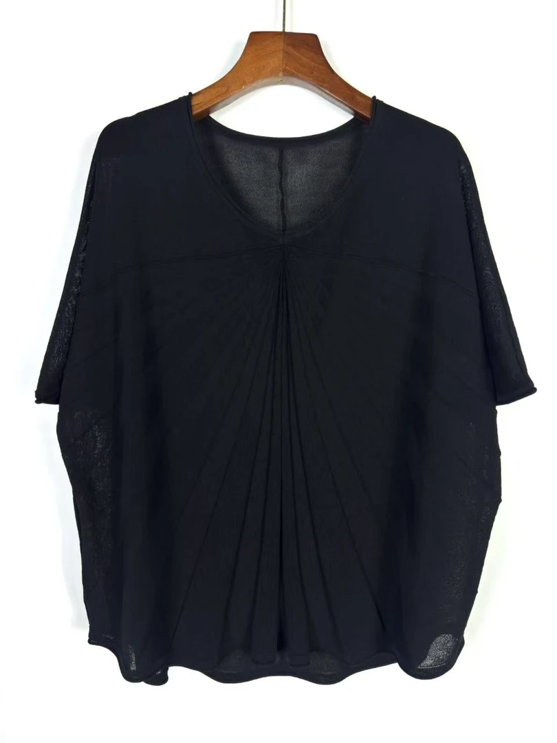 朱总原创设计XZS031H高丝雨露麻针织衫