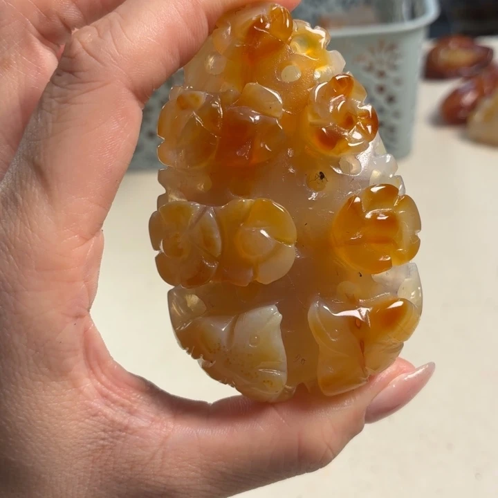 玛瑙/玉髓未镶嵌吊坠(不含链)