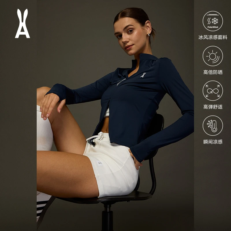 【小腰精防晒上衣】anodeto安欧兔修身外套高倍防晒冰凉感户外时尚