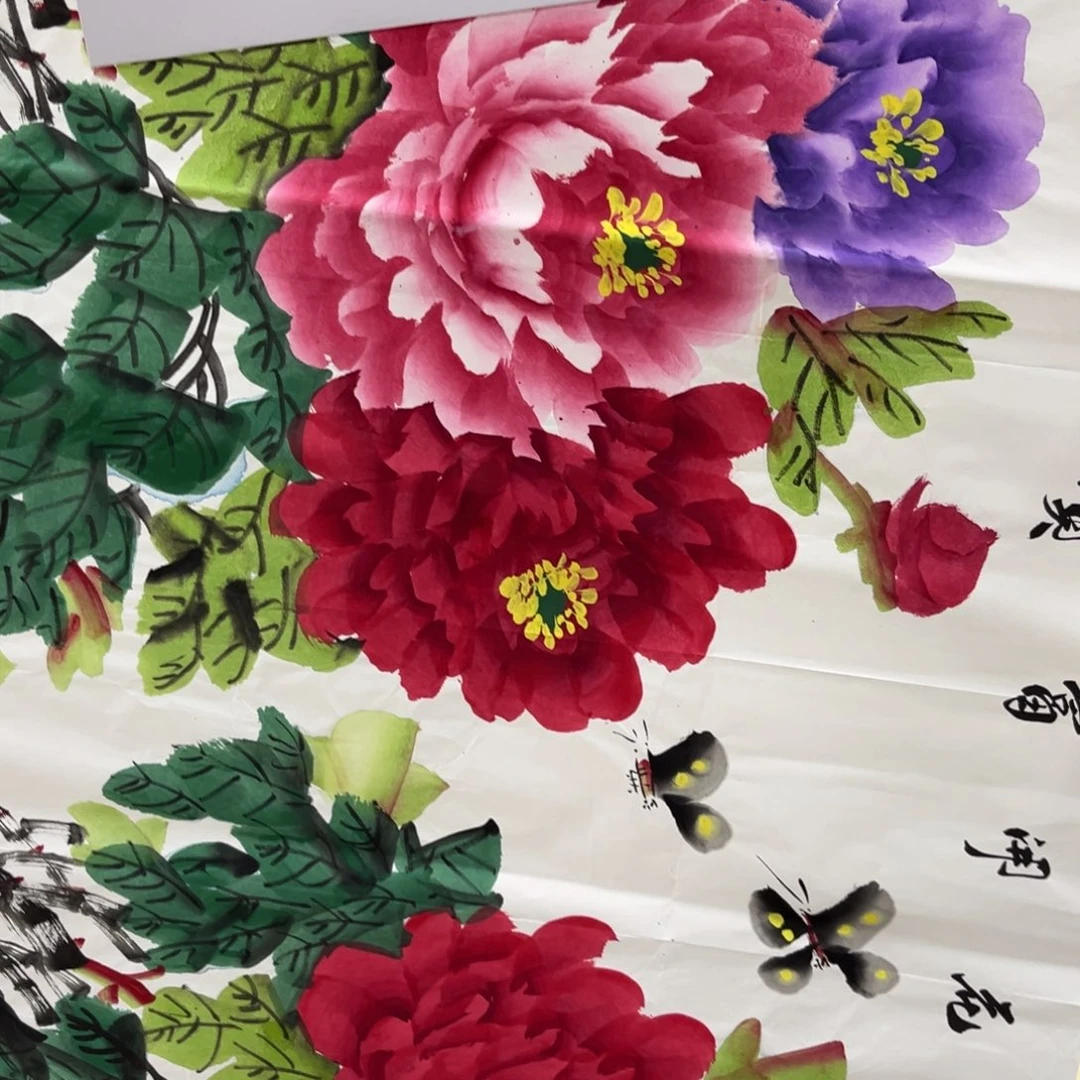 国画老师手绘作品