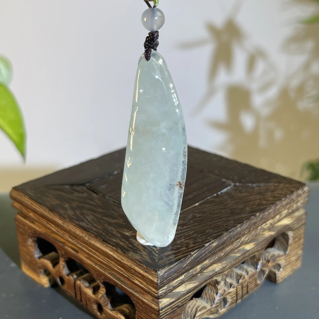 JCB10-36 精品天然翡翠A货原石吊坠