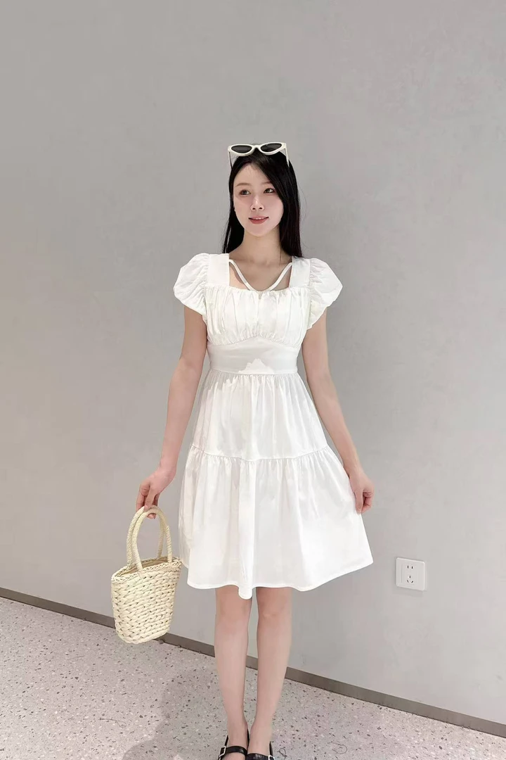 【7开头链接】【NO退NO换】新款时尚修身通勤甜美成熟风连衣裙