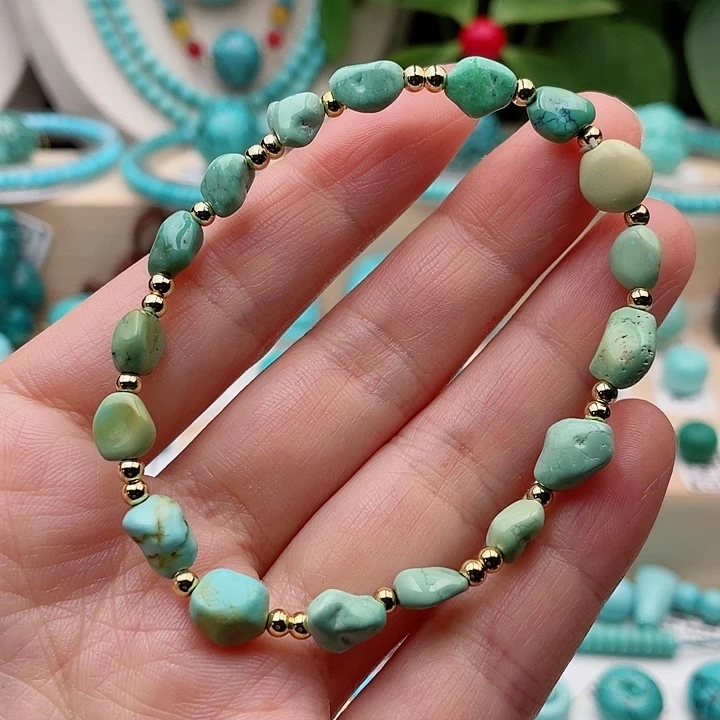 绿松石配饰未镶嵌