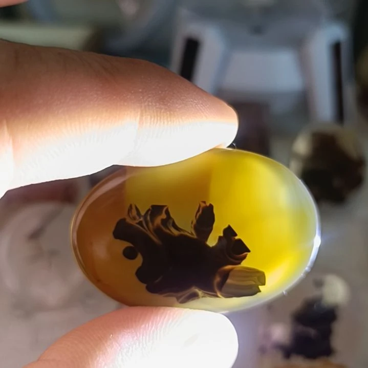 玛瑙/玉髓合金颈饰