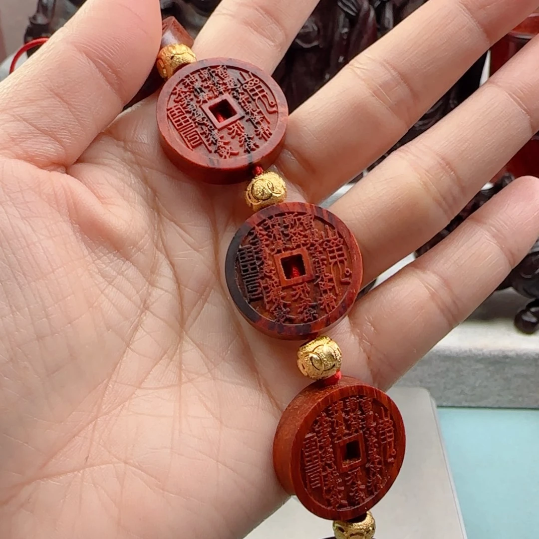 小叶紫檀把件坡*山鬼