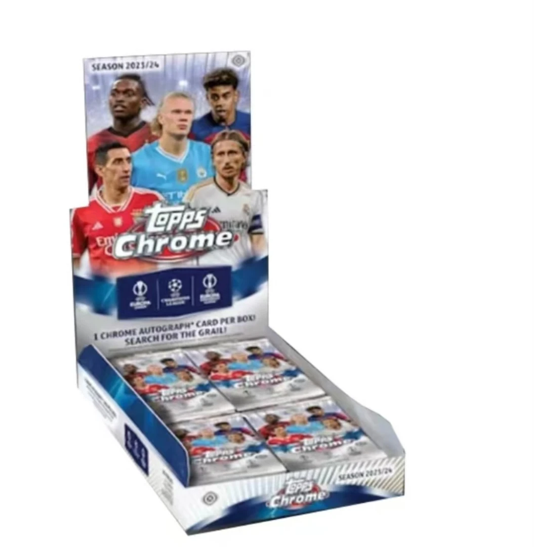 【拆盒】23-24 Topps 欧冠 Chrome 球星卡（下单默认代拆）