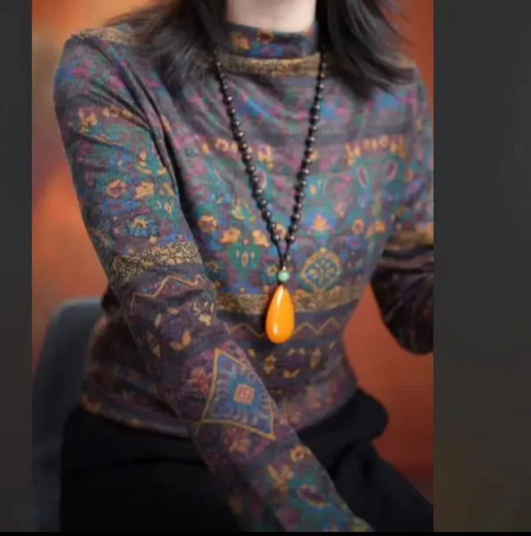 打底衫女2025新款女士秋冬妈妈保暖高档气质洋气时尚高领长袖