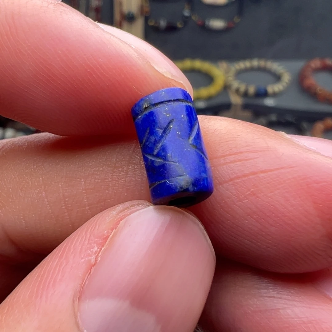 青金石合金青金石对珠